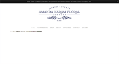 Desktop Screenshot of amandakaram.com