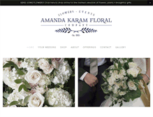 Tablet Screenshot of amandakaram.com